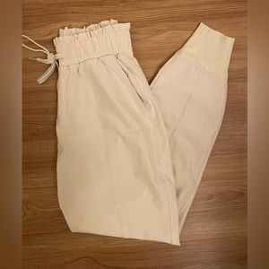 Abercrombie and Fitch Tan Joggers